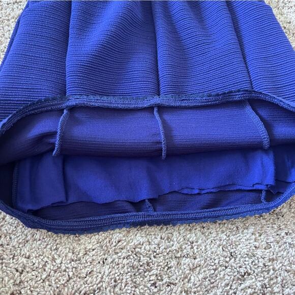 Anthro | Maeve Purple Ottoman Ribbed Sheath Dress - Picture 14 of 16